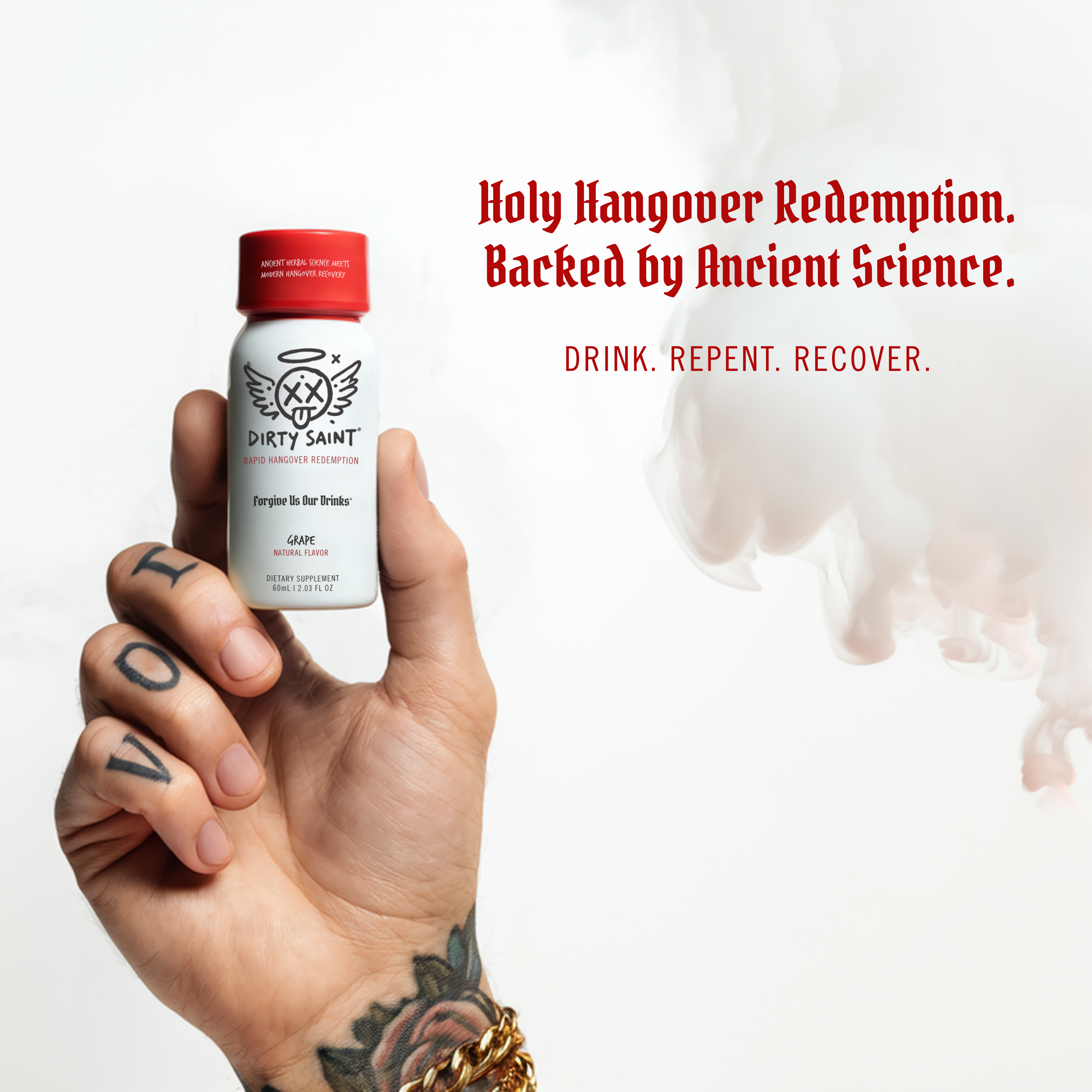 Rapid Hangover Recovery Shot in Natural Grape Flavor