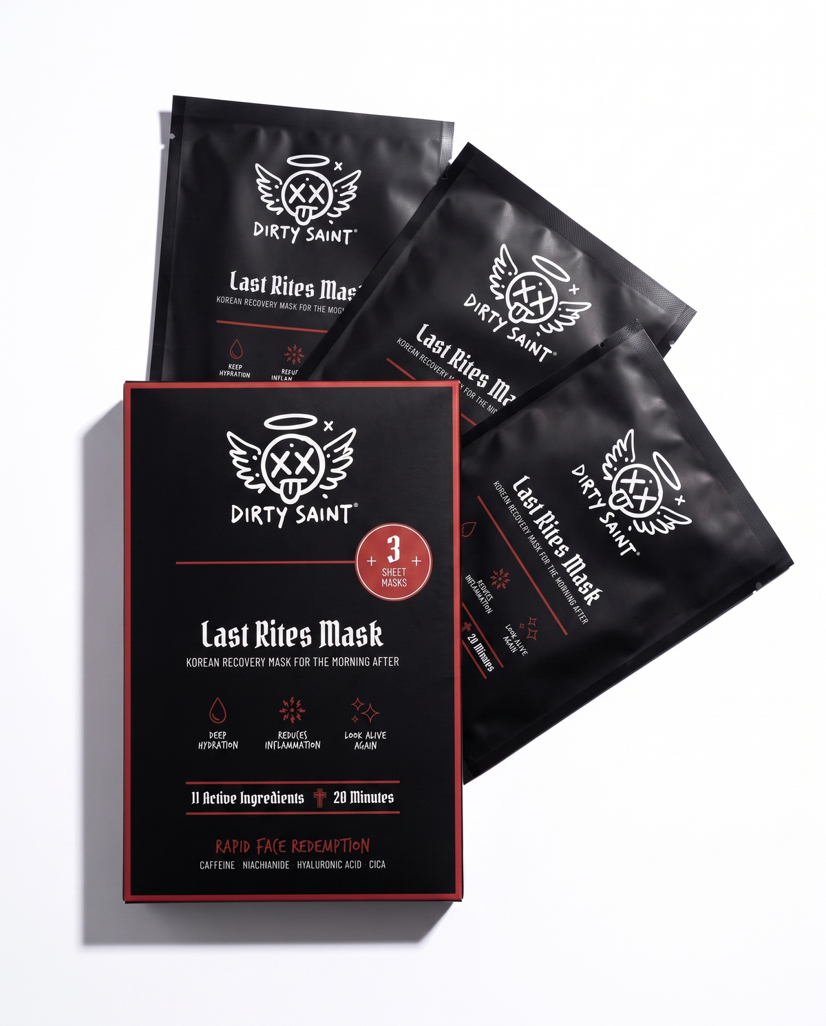 Last Rites Mask, Korean Recovery Sheet Mask for the Morning After